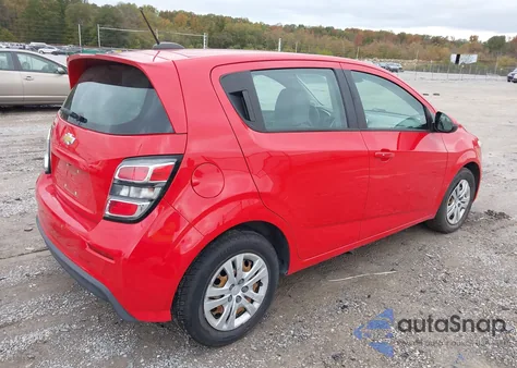 2020 Chevrolet Sonic Fwd 1Fl 5-Door из США, поврежденный, VIN 1G1JG6SB9L4130737